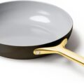 Caraway Nonstick Ceramic Frying Pan (2.7 qt, 10.5″) – Non Toxic, PTFE & PFOA Free