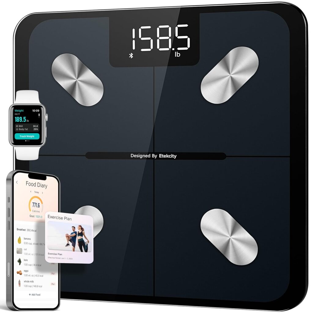 Etekcity Smart Scale for Body Weight FSA HSA Store Eligible